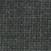 Charcoal gray woven fabric texture displaying a dense, irregular basketweave pattern with a matte finish and heathered tonal variations.