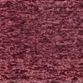 Burgundy crushed velvet fabric texture with irregular looped pile, subtle tonal variations, and matte finish; “egoitaliano dalia” label visible.