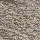 Egoitaliano Dalia fabric texture, granular light gray, beige, and brown mottled composition with subtle horizontal striations.