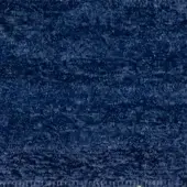 Navy blue egoitaliano dalia fabric texture with dense looped fibers, exhibiting tonal shifts and uneven surface height in a studio setting.