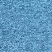 Light blue fabric texture sample with irregular fibers, horizontal striations, and a tactile finish; “egoitaliano Dalia 21” text visible.