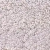 Pale lavender looped pile fabric texture with dense, rounded loops and subtle gray-lilac tonal variations, uniform structure.