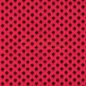 Red floral pattern with stylized four-petaled motifs on saturated red, woven texture; labeled “egoitaliano > fabric (e) > bounce >”.