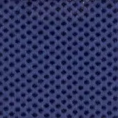 Blue geometric fabric texture, ‘bounce’ design, with repeating diamond shapes and a matte finish, showcasing a dense, pixelated weave.