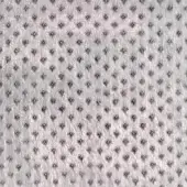 Light gray textured fabric with repeating diamond pattern, matte finish, and “egoitaliano bounce” text printed on the bottom edge.