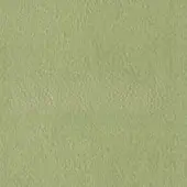 Green leather texture sample with granular nubuck finish, displaying a soft, desaturated sage tone and subtle surface irregularities.