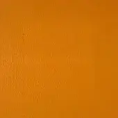 Orange-yellow leather texture with a fine, irregular grain and matte finish, displaying a consistent color and slightly rough surface.