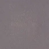 Egoitaliano leather sample, muted gray-purple, dense vertical striations create a tactile, uneven texture; material code Bacio 3578.