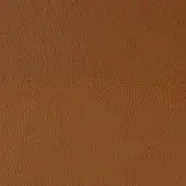 Brown leather texture sample, egoitaliano mellow 7580, displays a fine granular pattern with warm orange and yellow undertones, matte finish.