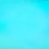 Gradient turquoise to blue background with mottled texture and faint vertical streaks, displaying a soft, even illumination and coated surface.