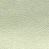 Pale green leather texture with pebble-grain pattern, matte finish, and white background; label reads "egoitaliano > leather (c) > nibe > 4453".