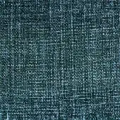 Teal microfibra fabric sample with dense, irregular weave and subtle tonal variations; “egoitaliano” brand imprint visible.