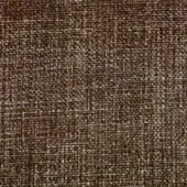 Microfiber fabric texture in deep brown, dense weave with horizontal and vertical threads, matte finish, sample labeled “egoitaliano > microfibra > lenny > 622”.