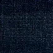 Navy blue microfibra textile sample with a dense, matte weave and granular texture; text reads "egoitaliano > microfibra > lenny > 639".