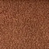 Microfiber fabric texture in warm brown, featuring dense spiraled loops and a matte finish, branded “egoitaliano naixe 28”.