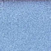Naixe microfibra texture sample, celeste blue, irregular surface with rounded protrusions, egoitaliano brand, studio lighting.