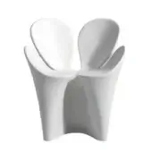 White - Clover Lounge Chair