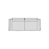 Ronny - Size B (2 back cushions included)