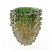Polished green/amber - Spike