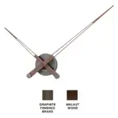 AXIOMA T - Graphite brass box - Walnut hands