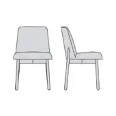 ABBY - WITHOUT ARMRESTS