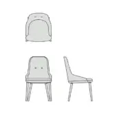 Connie Chair without Armrest