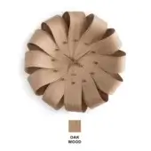Brisa - Oak wood veneer body, time signals & hands