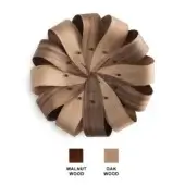 Brisa - Walnut/oak wood body - Walnut wood time signals & hands