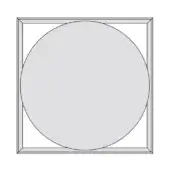Odino Mirror Round