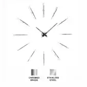 Merlin i - Chromed Brass box & time signals - Stainless Steel hands