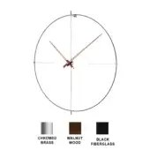 Bilbao N - Walnut Wood hands - Black Fiberglass ring