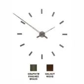 Tacon T - Graphite Finished Brass box & time signals - Walnut Wood hands