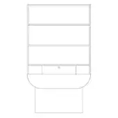 With Shelves
