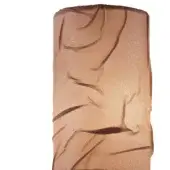 Mod. 7097 – Cylinder with antique pink wrinkled satin effect fabric