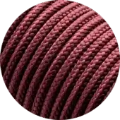 R52 - Round Rope Ruby Wine