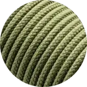 R56 - Round Rope Olive Greeb