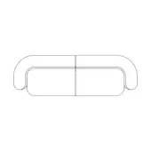 Straight Sofa - Vogue