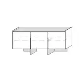 Katana Sideboard - Size A - Three Doors