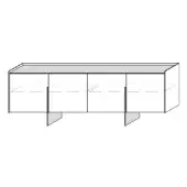Katana Sideboard - Size B - Four Doors