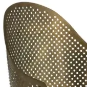 Perforated Burnished Brass