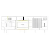 Elle TV Stand - Size B