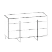 Katana Dresser - 3 Drawers
