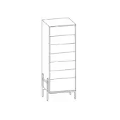 Supernova Tall Boy Dresser - 7 Drawers