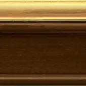 2N34-Antiqued walnut 60 gloss + 4O02-Patinated gold leaf
