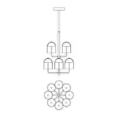 Doma Chandelier - Standard