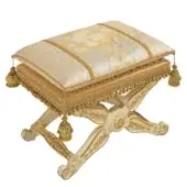 Cream and gold damask fabric