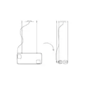Groove Suspension Lamp - Size B