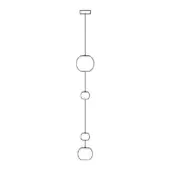 Oto Suspension Lamp - Size C