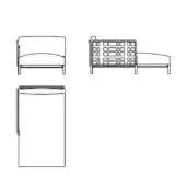 Left armrest