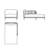 Right armrest